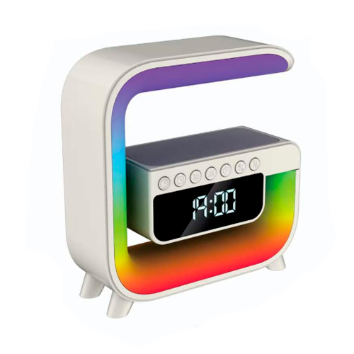 Cargador y Parlante Bluetooth Cuadrado